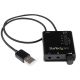 StarTech.com USB-stereo audio adapter externe gelu